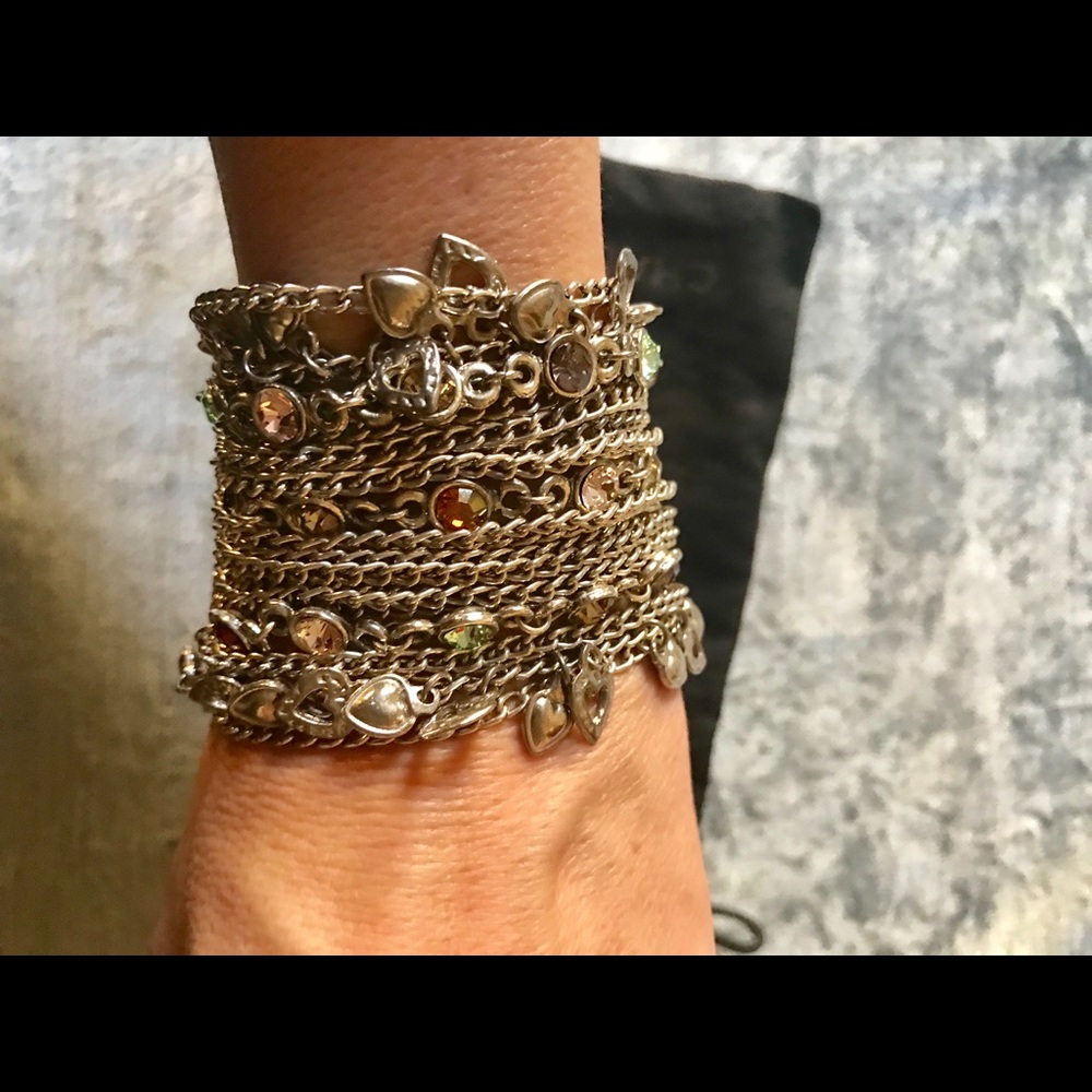 Layered Silver bracelet